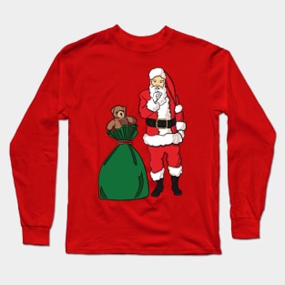 Christmas Santa Claus Long Sleeve T-Shirt